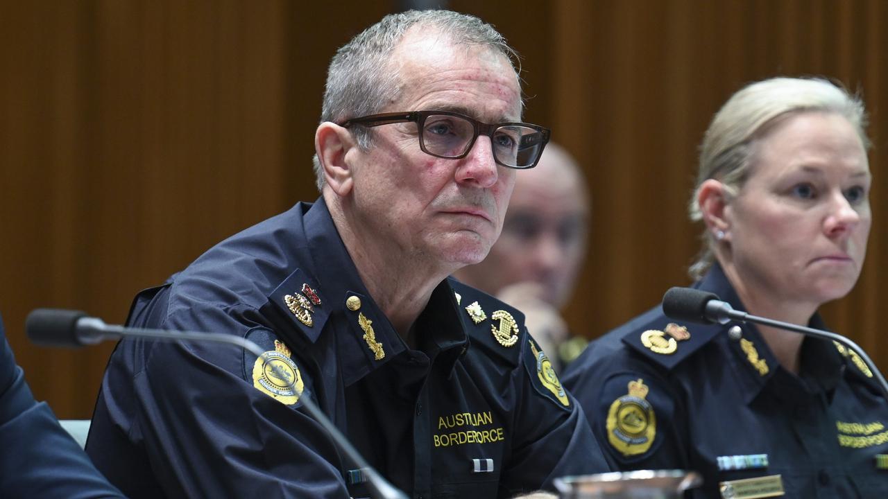 Australian Border Force commissioner Michael Outram. Picture: Martin Ollman/NCA NewsWire