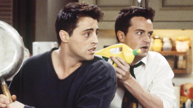 An emotional Matt LeBlanc says his times with Matthew Perry on Friends are among the favourite moments of his life. Picture: Getty Images