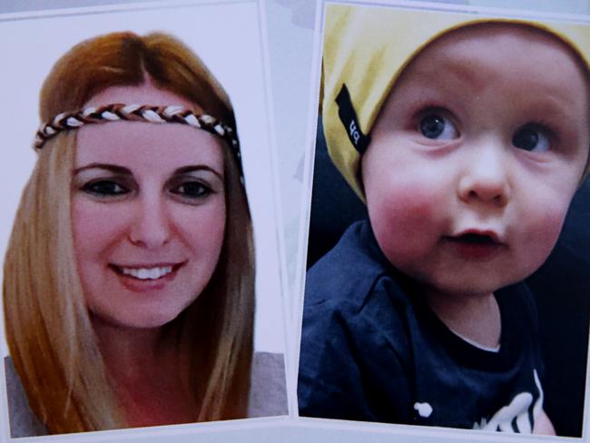 Victims Bianka O’Brien and her baby son Jude