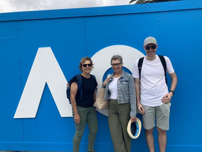 Anna Karopoulos, Jeanine Furey and Adam Furey