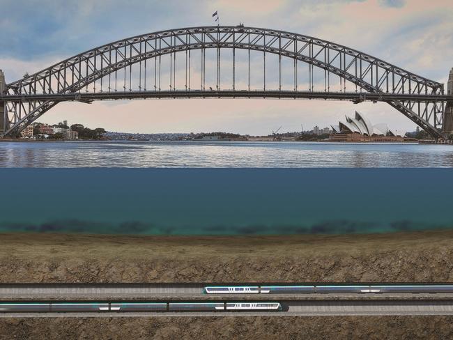 Sydney’s underwater rail link approved