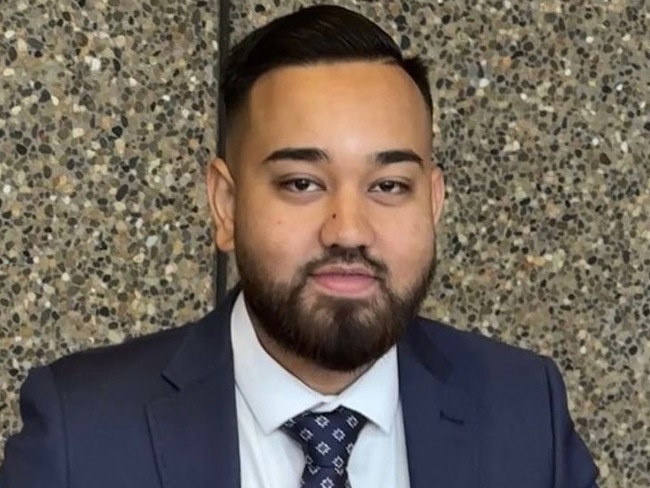 Sydney solicitor Sylvan Singh is in a stable condition after being shot at Granville on Sunday night. Picture: Supplied