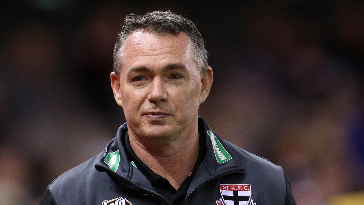 St Kilda coach Alan Richardson. Photo: AAP Image/Julian Smith