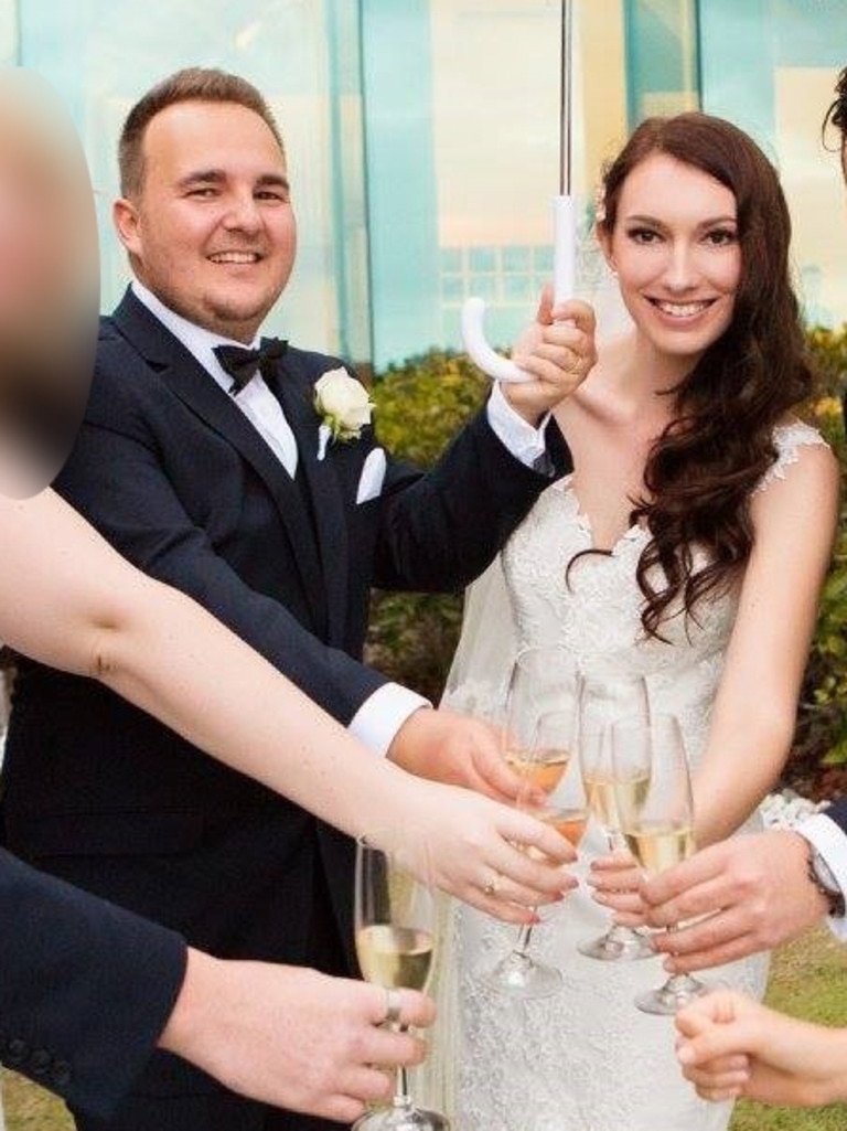 Tom and Kirsten Peever at their wedding. Tom and Kirsten Peever allegedly owe the Australian Taxation Office more than $200m after their assets were frozen.