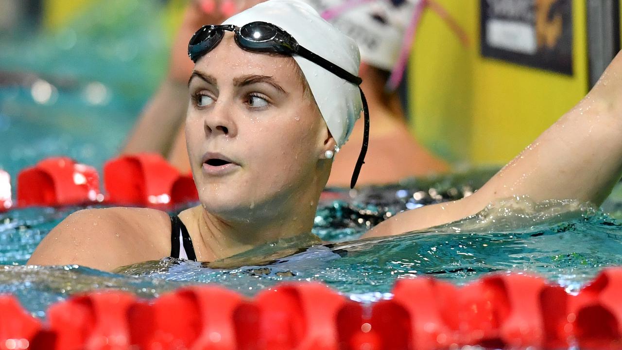 Australian swimmer Shayna Jack in Brisbane last month.