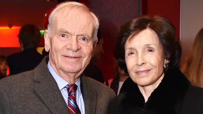 LONDON, ENGLAND - DECEMBER 04: Lord Jeffrey Archer and Mary Archer attend the Gala Performance of "Matthew Bourne's Sleeping Beauty" at Sadler's Wells Theatre on December 4, 2022 in London, England. (Photo by David M. Benett/Jed Cullen/Dave Benett/Getty Images)