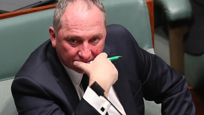 Barnaby Joyce’s life story is a tragedy. Picture: Kym Smith.