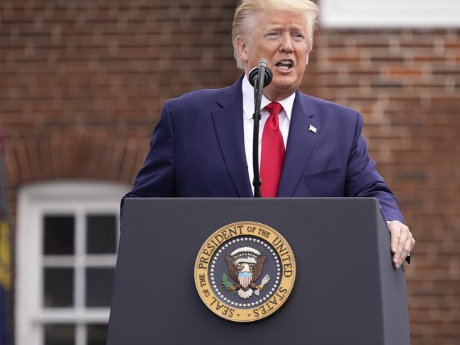 President Donald Trump. Picture: AP