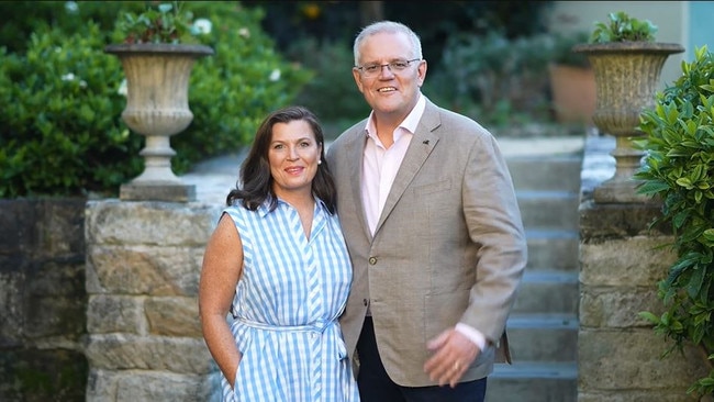 The announcement has been seen as a direct challenge to Prime Minister Scott Morrison (pictured at Easter with wife Jenny), who has been accused of breaking an election promise to create an anti-corruption body