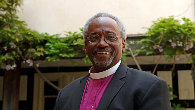 American bishop Michael Curry has revealed what he first thought when he received his invite to the royal wedding. Picture: Getty Images