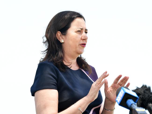 Annastacia Palaszczuk accused Scott Morrison of ‘bullying her’ over funerals. Picture: Patrick Woods / Sunshine Coast Daily.