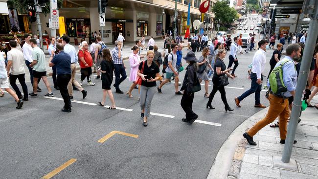 Average weekly office attendance rates in the Brisbane CBD have risen from 78 per cent to 88 per cent because of the 50c transport fares.