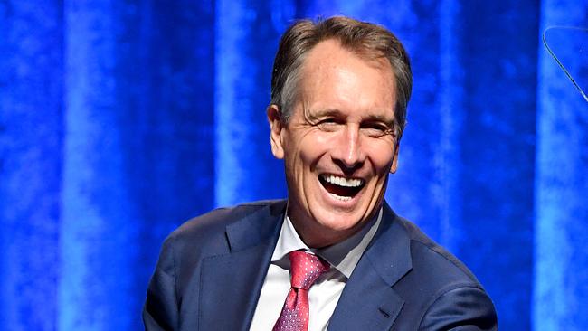 Cris Collinsworth speaks onstage during the 34th Annual Great Sports Legends Dinner To Benefit The Buoniconti Fund To Cure Paralysis at The Hilton Midtown on October 07, 2019 in New York City.