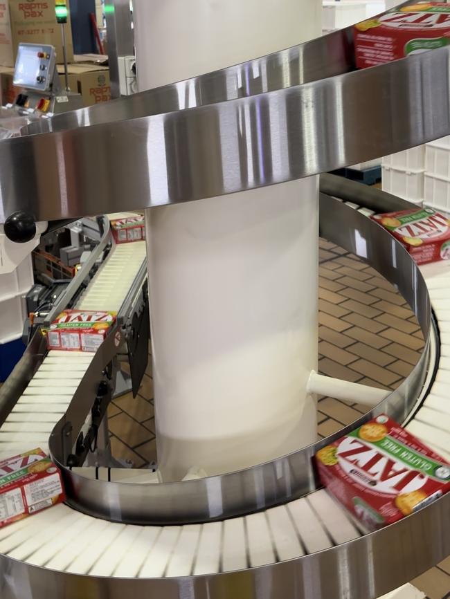 Inside the Arnott's gluten free factory at Marleston. Picture: Supplied by Arnott's