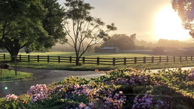 Dale Rogers captured the sun shining after all the rain over Bonville on Wednesday morning, Mach 24.