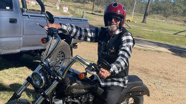 Dave Fisher, who passed away in a motorcycle crash on the M1, was remembered on the Gold Coast by friends, family and the riding community. Picture: Gold Coast Harley Owners Facebook Group