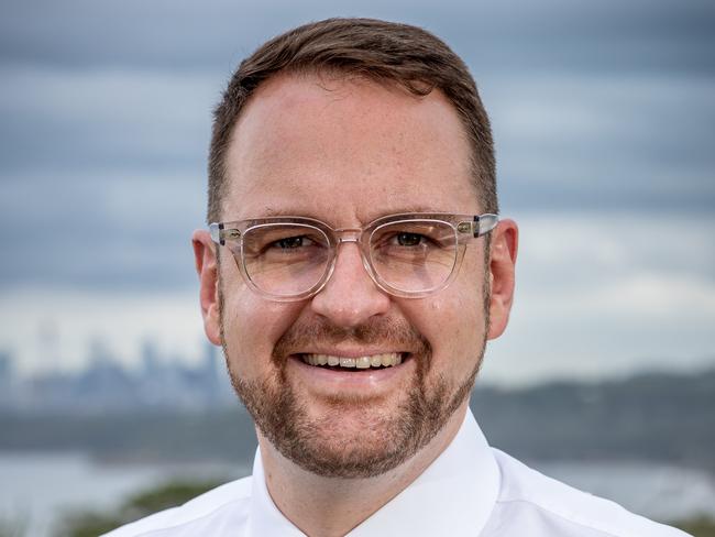 AAP-MALY DAILYPortraits of Andrew Bragg taken at North Head Reserve on 17th February 2020. Bragg has been appointed the Liberal representative in Warringah until the election and was touring the Harbour Trust sites. (AAP Image / Julian Andrews).