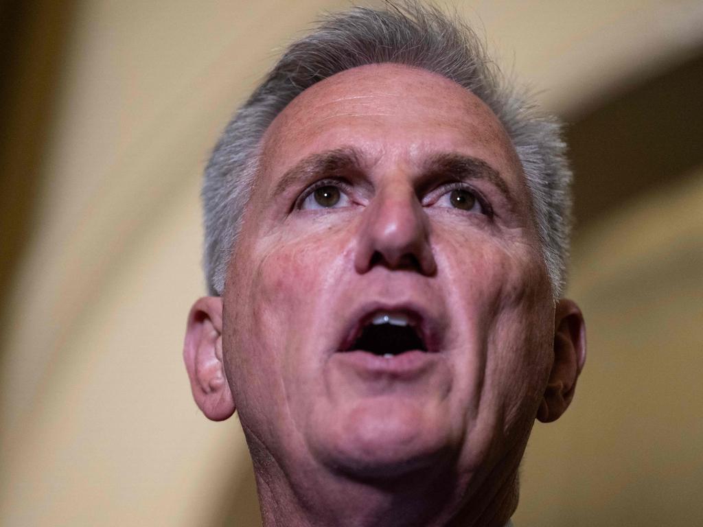 Republican House Speaker Kevin McCarthy. Picture: Andrew Caballero-Reynolds (AFP)