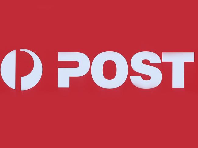 General, generic photo of the Australia Post logo.