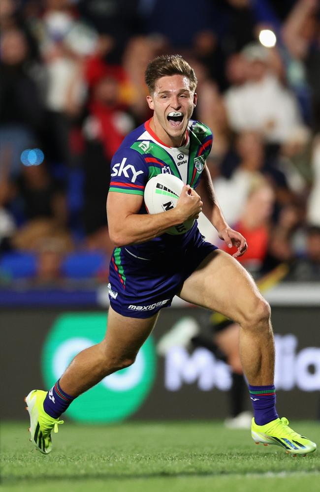 Luke Metcalf of the Warriors. Picture: Getty Images