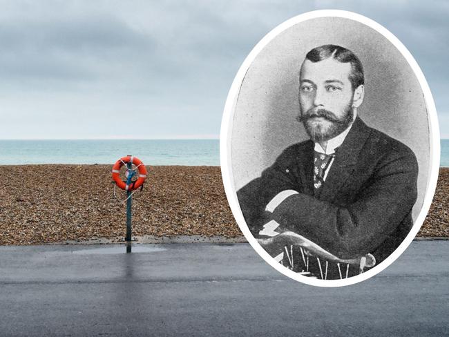 Why was the town of Bognor the focus of King George V's dying breath?