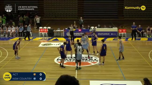 Replay: ACT v NSW Country (Boys) - Basketball Australia Under-16 National Championships Day 4
