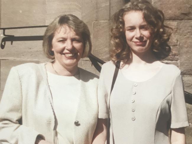 Mum and I at a family wedding.