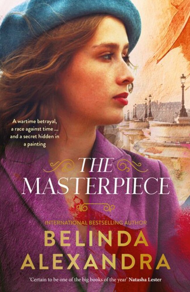 Out now … The Masterpiece by Belinda Alexandra.