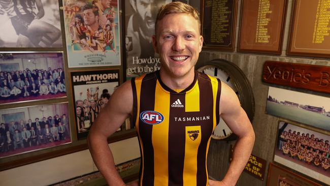 James Sicily has recommit to the club for the next five seasons. Picture: Michael Klein