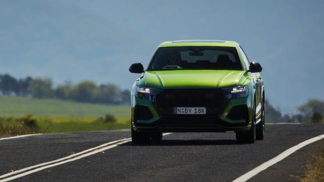 Audi's RS Q8 is powered by a thundering 441kW/800Nm 4.0-litre twin-turbo V8.