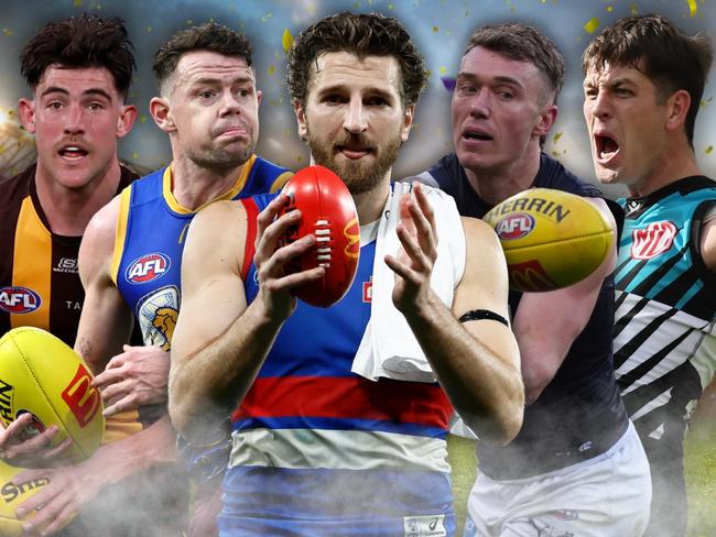 AFL midfields for 2025 club by club