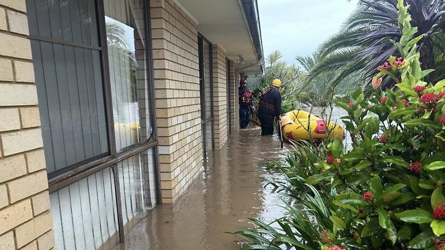 As the clean-up begins, two men have allegedly decided to take advantage of the chaos. Picture: SES via NewsWire