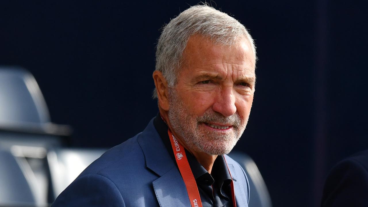 GLASGOW, SCOTLAND - JUNE 01: Broadcaster Graeme Souness looks on prior to kick off of the FIFA World Cup Qualifier match between Scotland and Ukraine at Hampden Park on June 01, 2022 in Glasgow, Scotland. (Photo by Mark Runnacles/Getty Images)