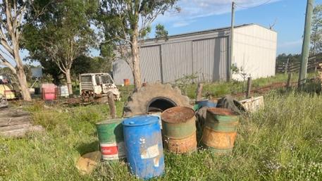 Some of the debris found in a cane field. Picture: Richmond River Cane Growers.