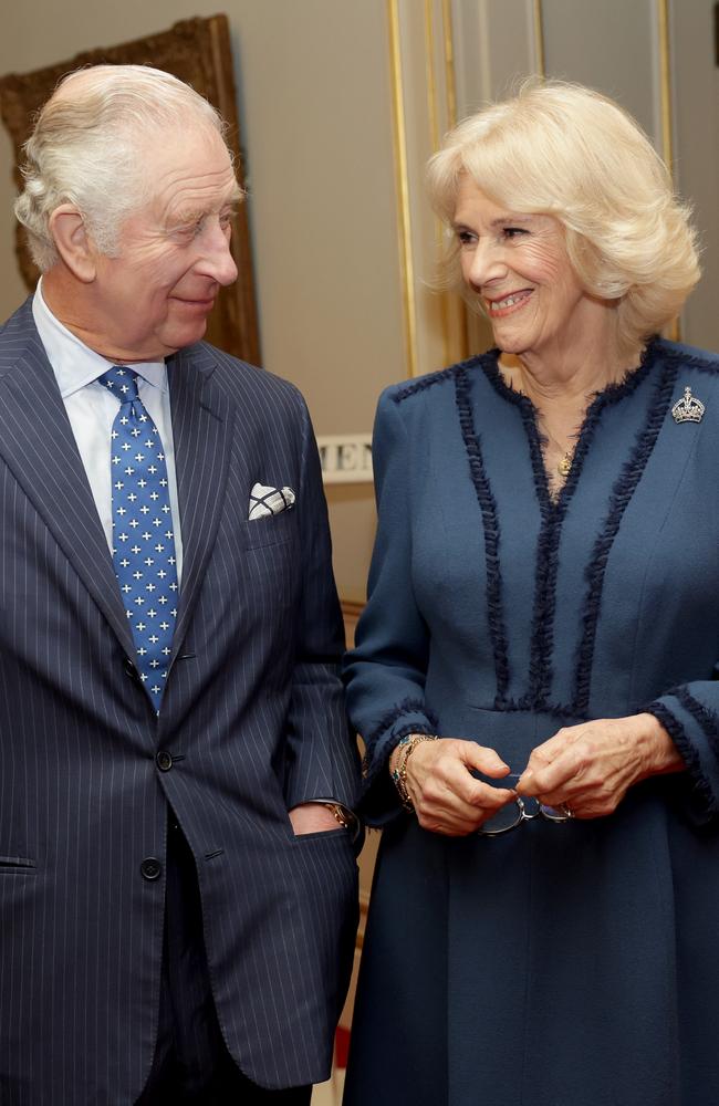 Charles felt that Harry’s attacks on his wife ‘crossed the line’. Picture: Chris Jackson/Getty Images