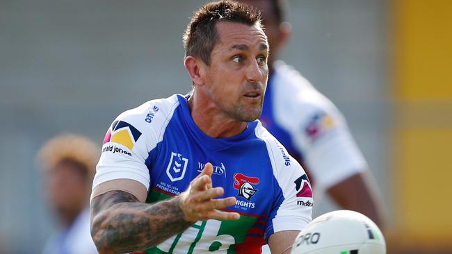 Mitchell Pearce had another win this week with news the NRL would resume in May.