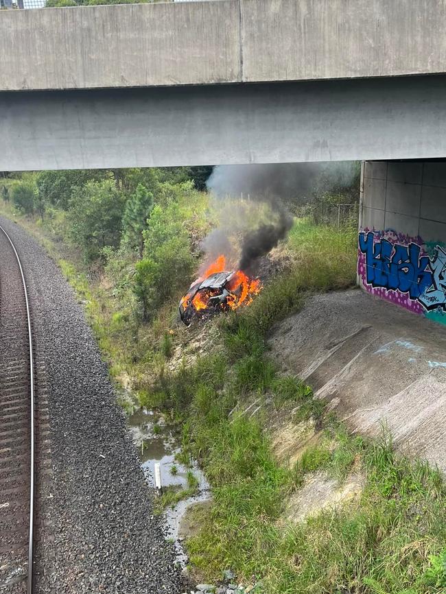 Local police are calling on the public for more information about, or dashcam footage of, a car that was pursued by authorities and later set alight on the Mid North Coast.