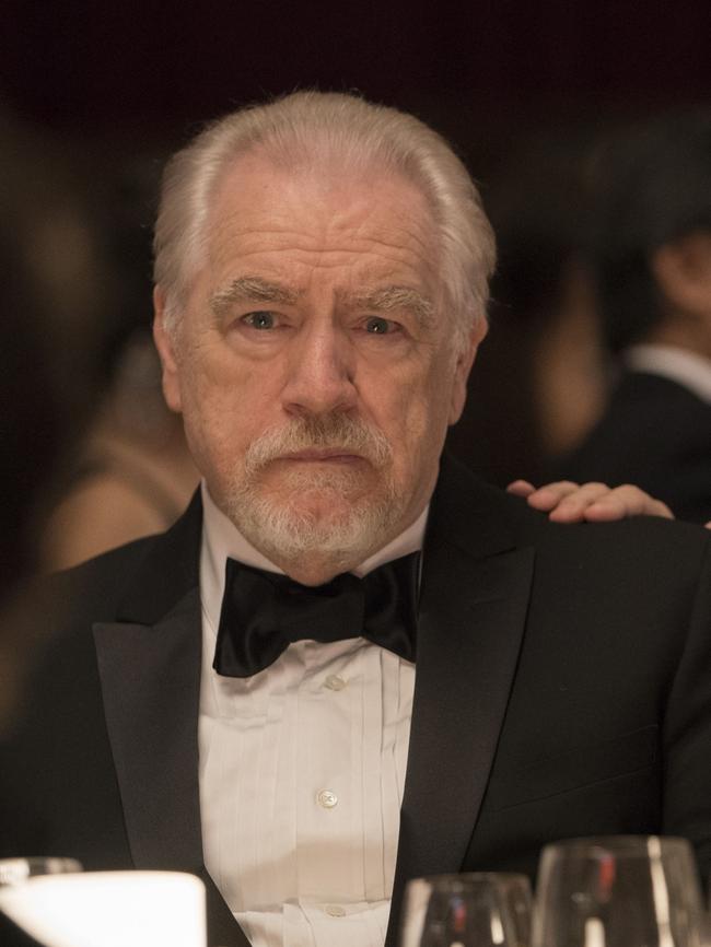 Seems there’s little acting required for Brian Cox in Succession. Picture: HBO