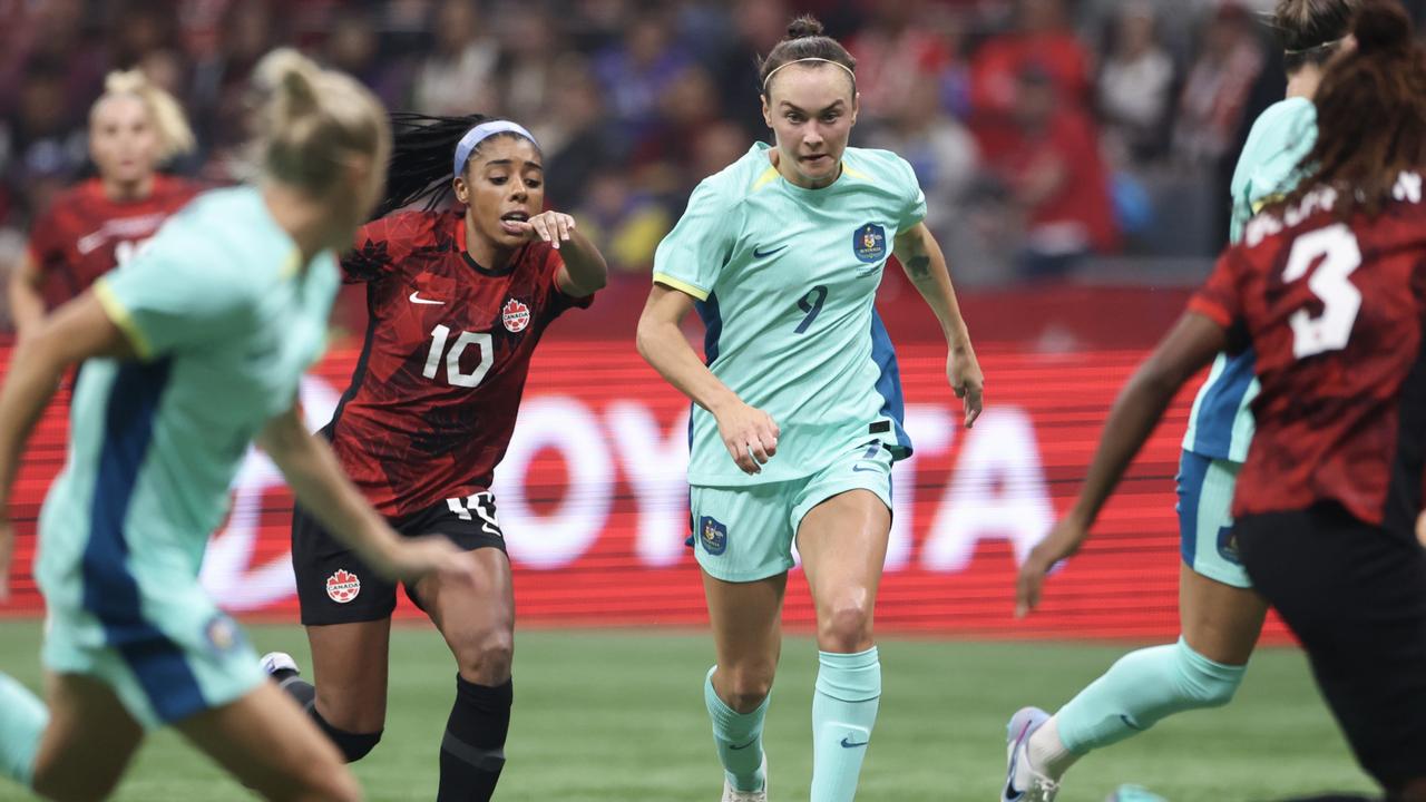 Caitlin Foord will play a role of greater importance following the devastating loss of Sam Kerr. Picture: Getty