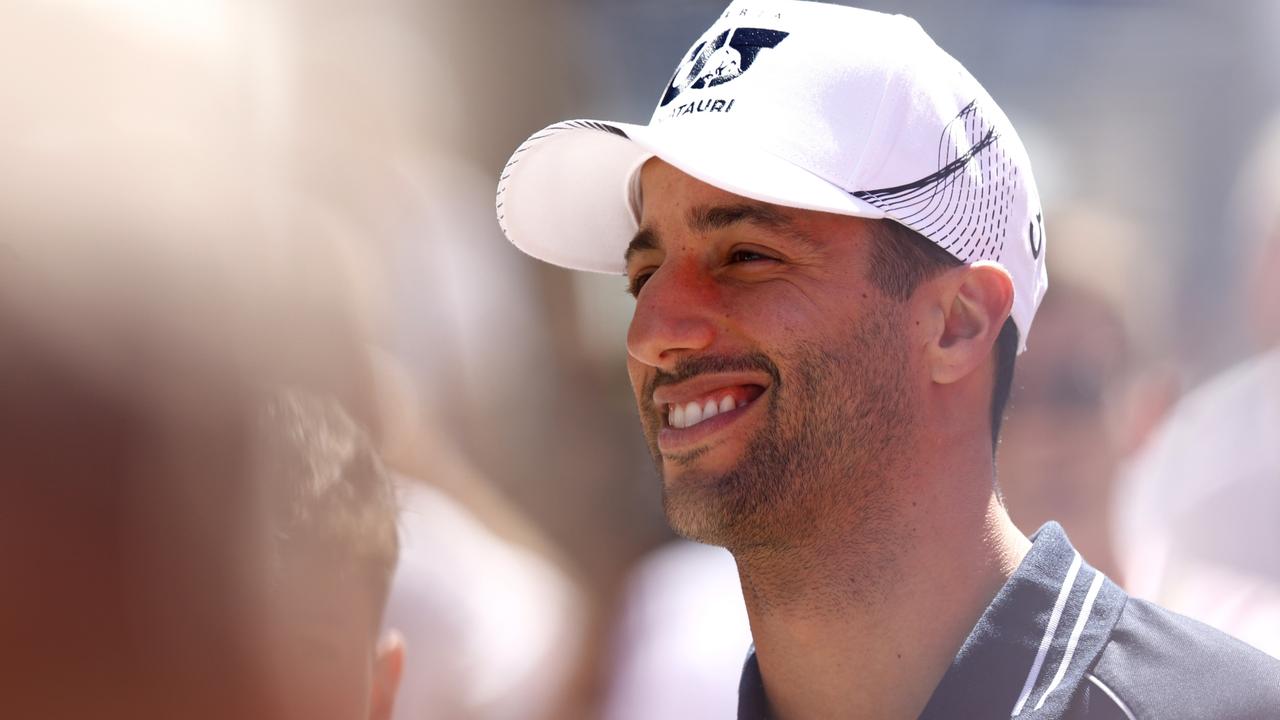 BUDAPEST, HUNGARY - JULY 22: Daniel Ricciardo of Australia and Scuderia AlphaTauri. (Photo by Francois Nel/Getty Images)