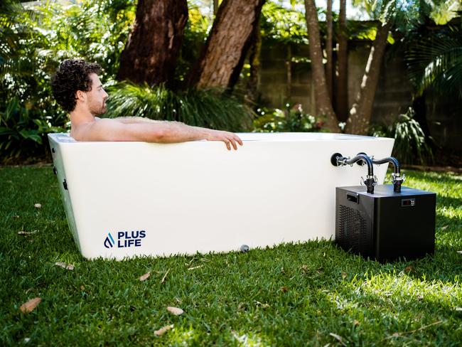 PlusLife Health ice bath. Picture: Supplied