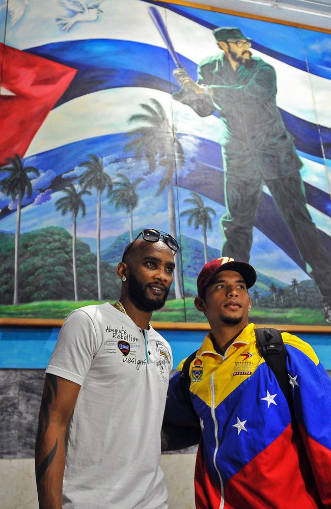 Pedro Luis Lazo of Team Cuba poses for a photo during the Team