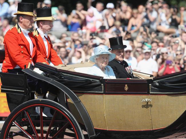 Trooping The Colour Parade For Queen Elizabeth’s Birthday 