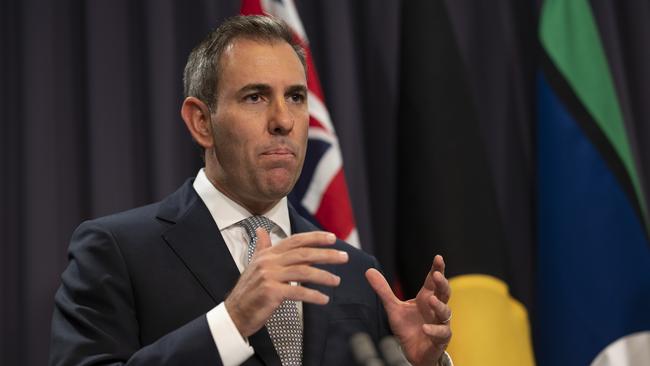 Treasurer Jim Chalmers at Parliament House. Picture: NCA NewsWire / Martin Ollman