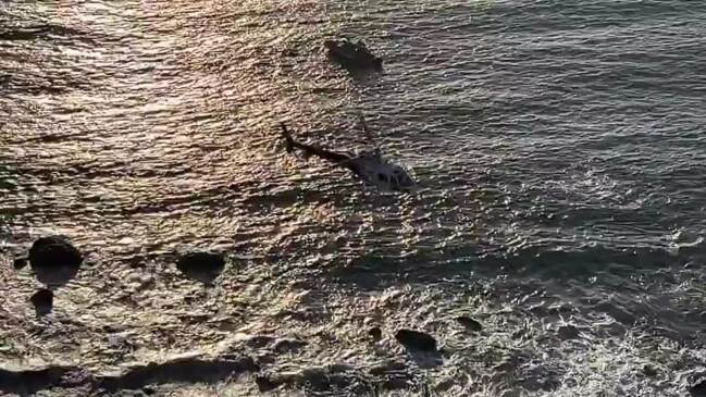 Beachgoer Caught in Tides Rescued by Helicopter