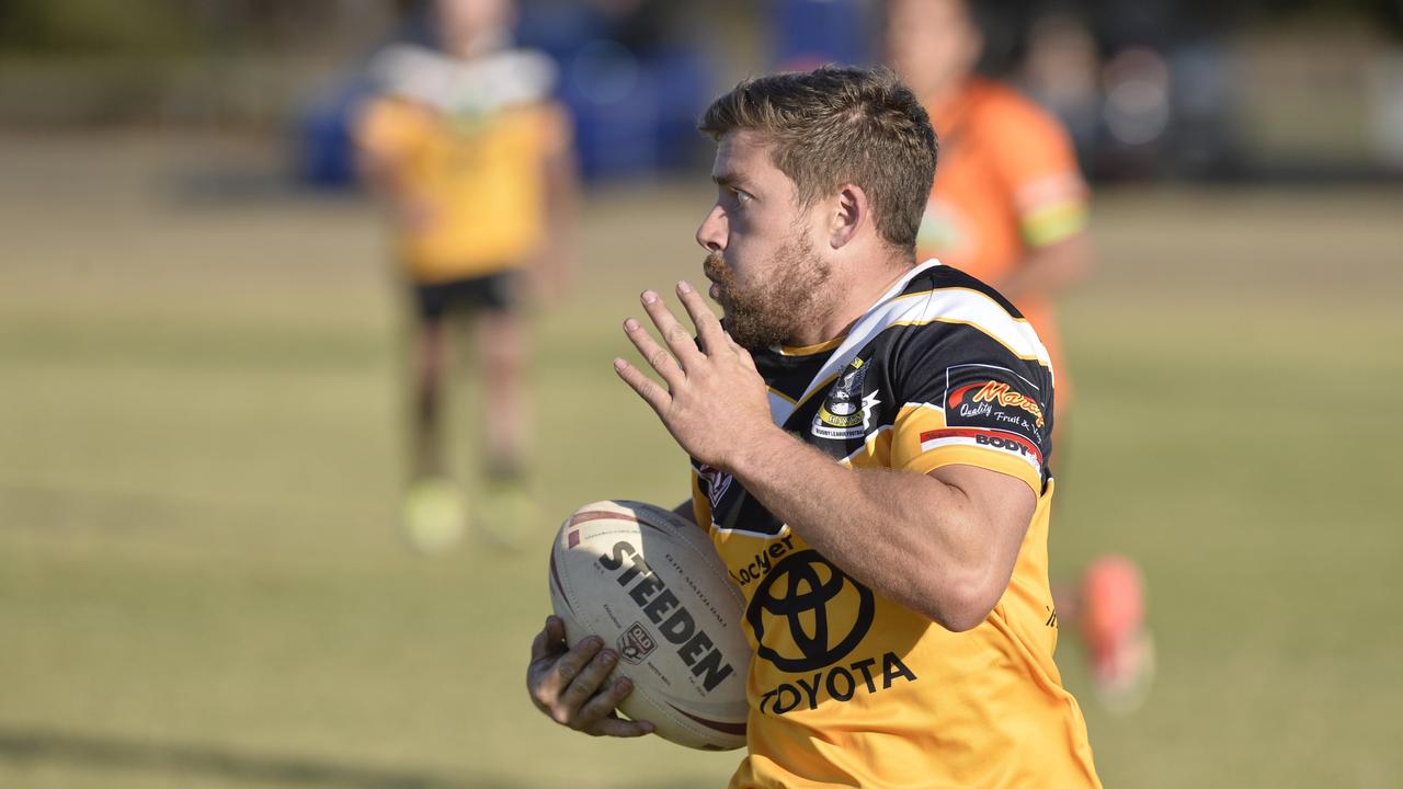 Tye Gray starred for the Gatton Hawks Reserve and A-grade sides at the weekend.