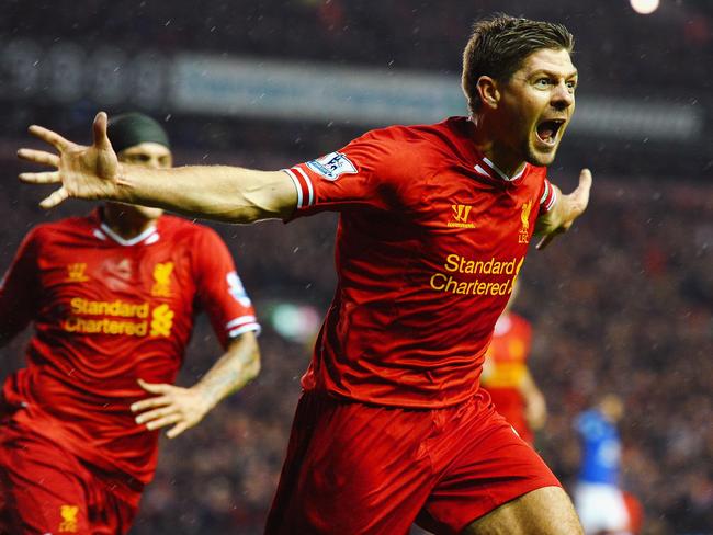 Steven Gerrard. (Photo by Laurence Griffiths/Getty Images)