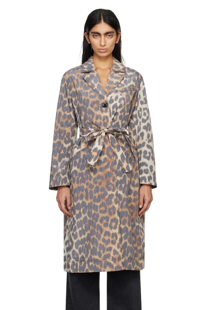 <p><b>SHOP NOW: </b>Ganni brown leopard trench coat, $675 from <a href="https://www.ssense.com/en-au/women/product/ganni/brown-leopard-trench-coat/14638661" target="_blank" rel="nofollow noopener"><b>Ssense</b></a></p>