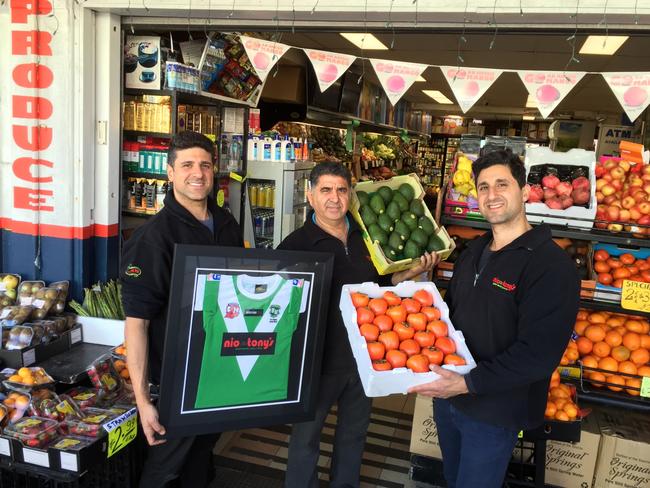 John, Tony and Stevros Tsakirios have expanded their premises beyond just fruit and vegies.