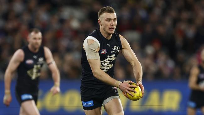 Patrick Cripps is ready for the September stage. Picture: Daniel Pockett/Getty Images